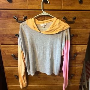Target lightly worn L crop sweatshirt